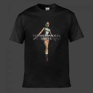 Tomb Raider Suite T-Shirt - MCN Classic Black Front