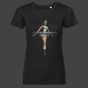 Tomb Raider Suite T-Shirt - FCN Classic Black Front