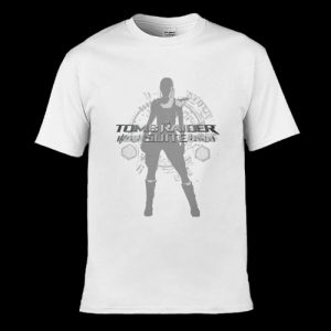 Tomb Raider Suite T-Shirt - MCN Modern White Front